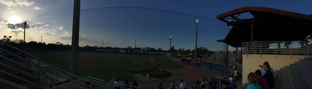 Alfond Stadium in Winter Park, Florida. Rollins hosts Florida Southern.