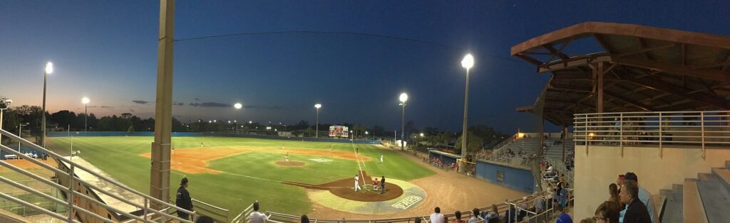 Alfond Stadium in Winter Park, Florida. Rollins hosts Florida Southern.
