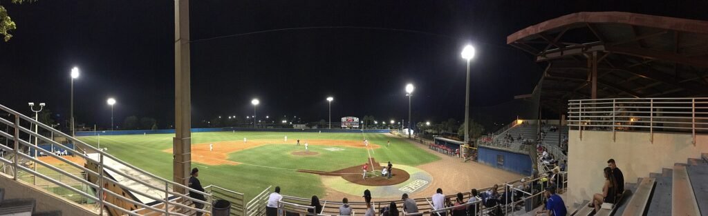 Alfond Stadium in Winter Park, Florida. Rollins hosts Florida Southern.