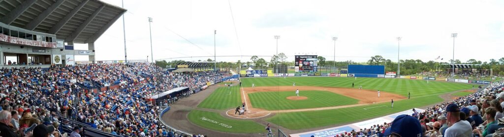 Panorama of Tradition Field - NY Mets Spring Training - Port St. Lucie, FL