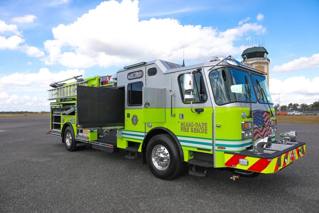 DECONTAMINATION AND BIOHAZARD MITIGATION OPTIONS FOR FIRE TRUCKS on Miami Dade Clean Cab trucks