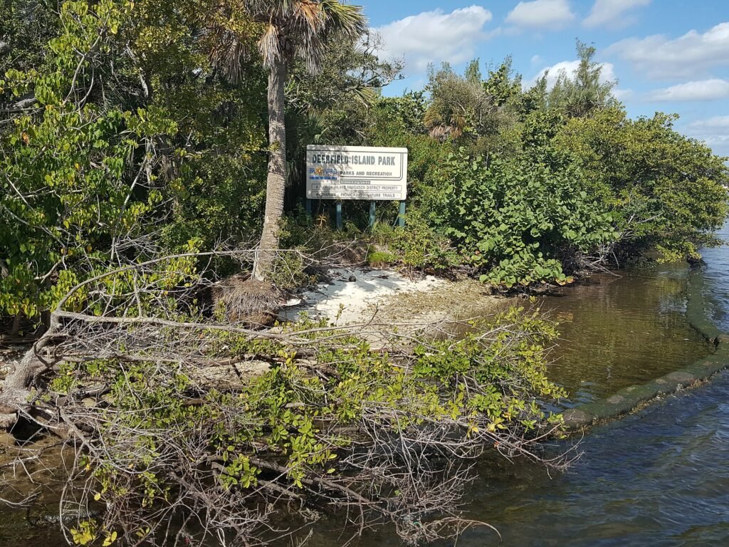 Deerfield Island Park, Deerfield Beach, Florida.
