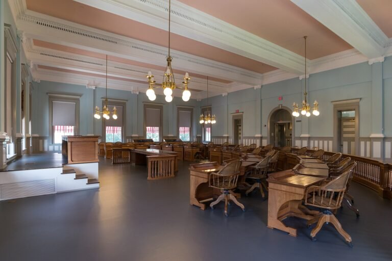 A view of the former Florida Senate chamber, Tallahassee
