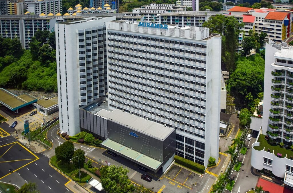 The hotel Miramar Singapore in September 2024.