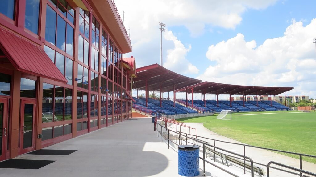 Lauderhill, Florida - Central Broward Regional Park and cricket stadium