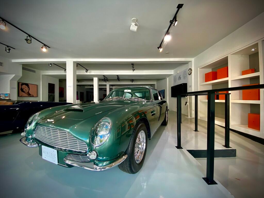 Miami, Florida. Automobile inside.