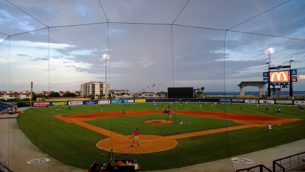 Pensacola baseball stadium on the bay 2013. Nokia 1020 Pro highres