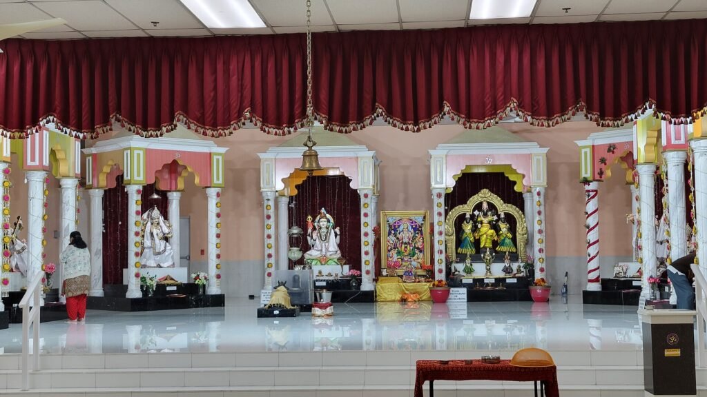 Vedic Cultural Society Hindu temple in Fort Pierce, Florida in 2023.