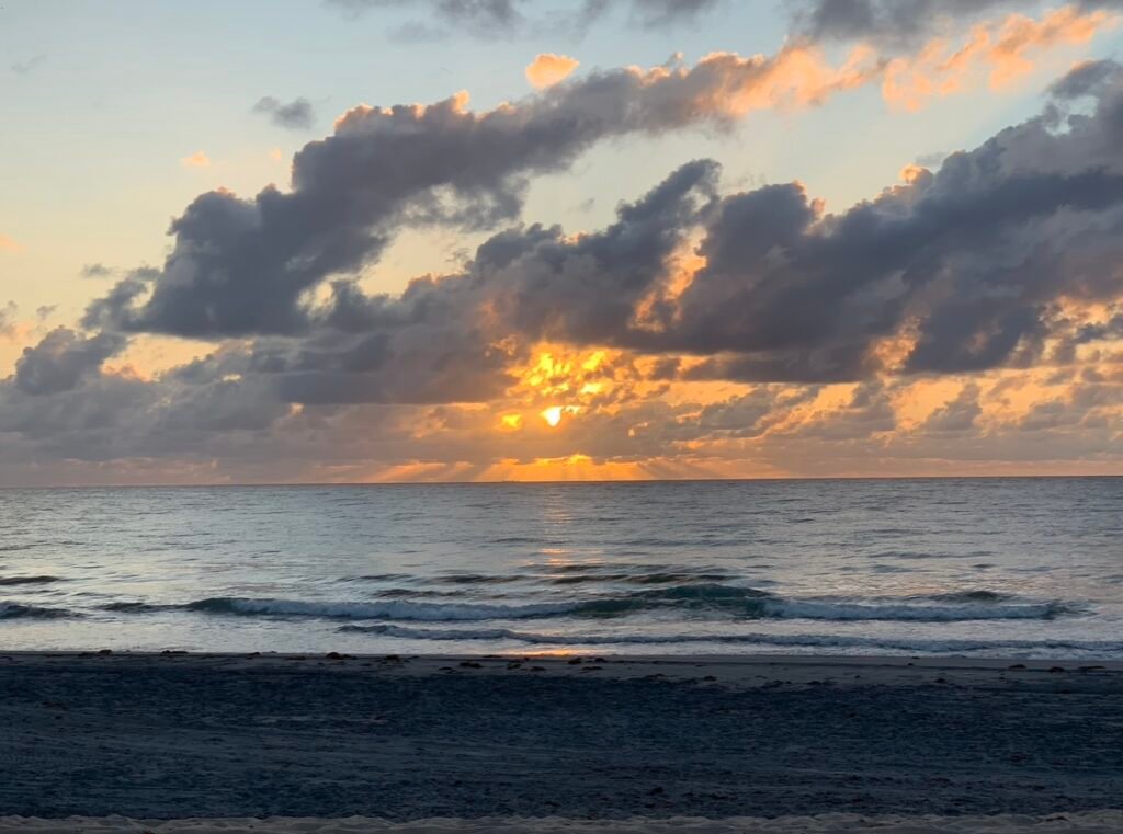 Scenic view from just steps outside of the Delray Beach Club.