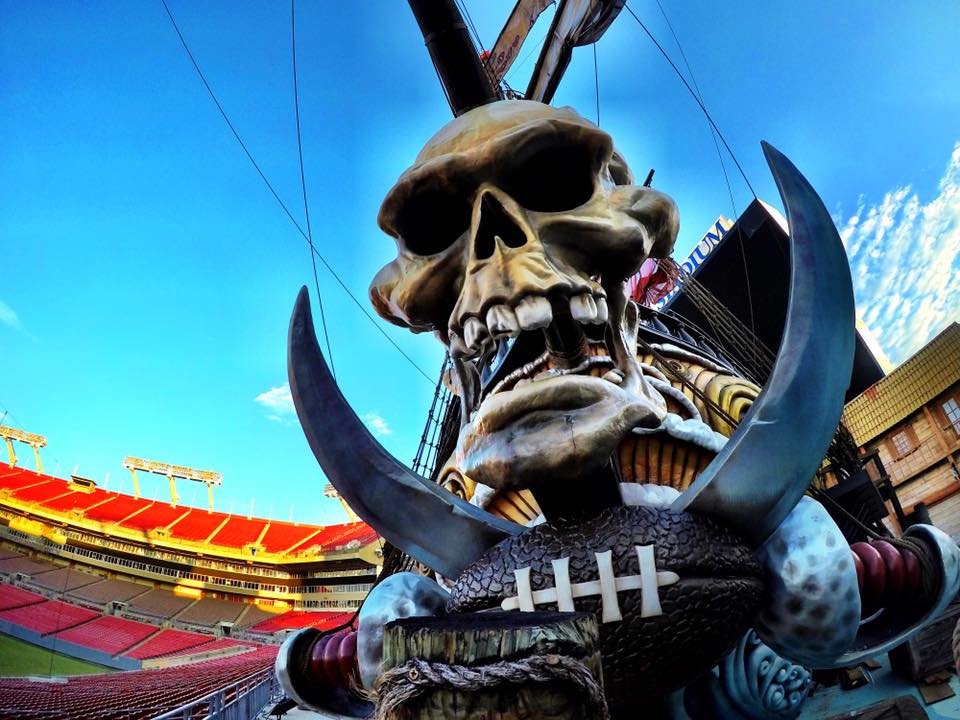 The Iconic Pirate Ship at Raymond James Stadium